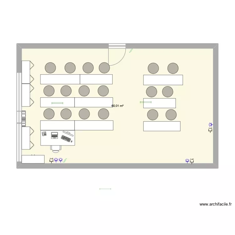 TP_Salle_valdenaire _malone. Plan de 1 Pièce et 60 m² TP_Salle_valdenaire _malone. Plan de 1 Pièce et 60 m²