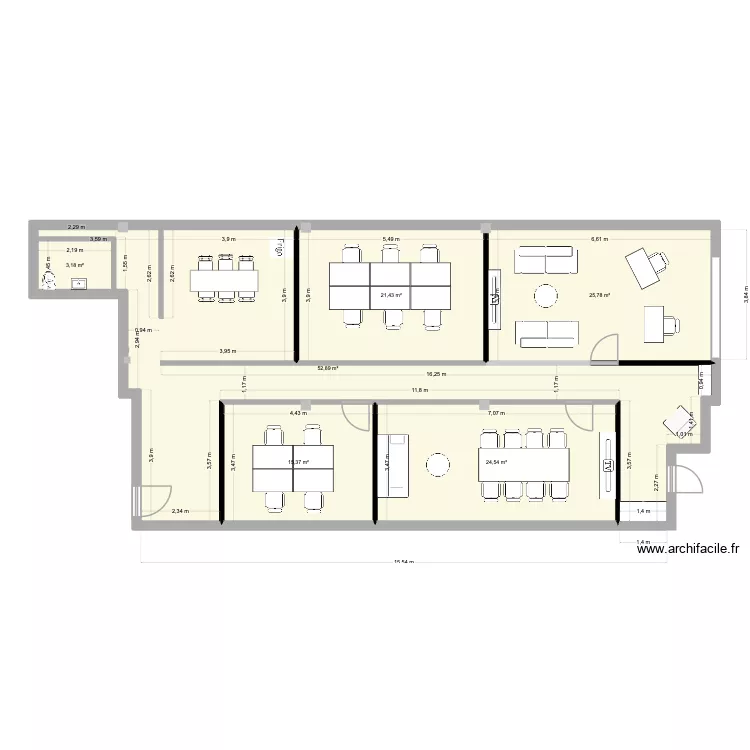 LA DURANNE BIS 2. Plan de 6  et 143 m²