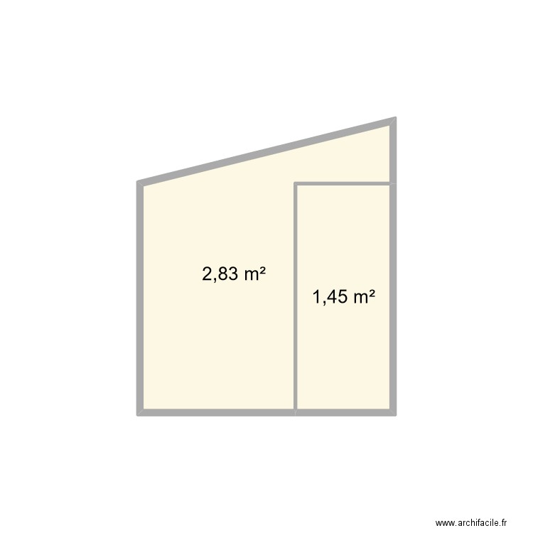 cloison bureau. Plan de 0 pièce et 0 m2