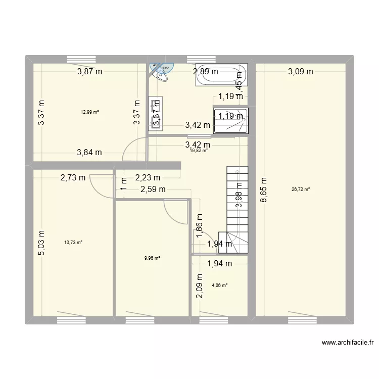 plan grez b1 etage. Plan de 6 et 87 m² plan grez b1 etage. Plan de 6 et 87 m²