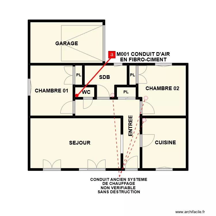 PLAN ST MARTIN DE VALGUAGUE RDC AM. Plan de PLAN ST MARTIN DE VALGUAGUE RDC AM. Plan de