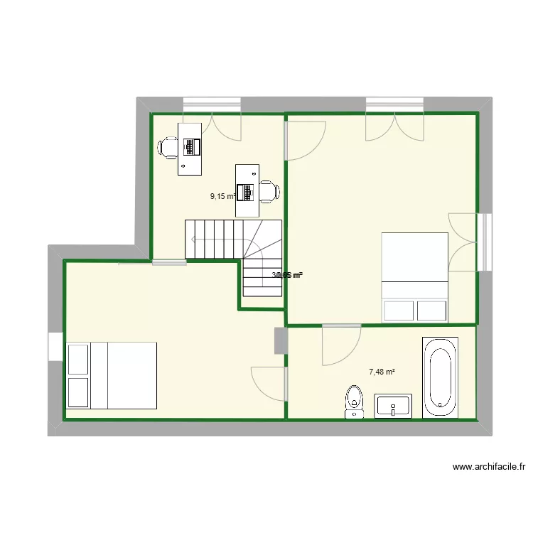 etage. Plan de etage. Plan de