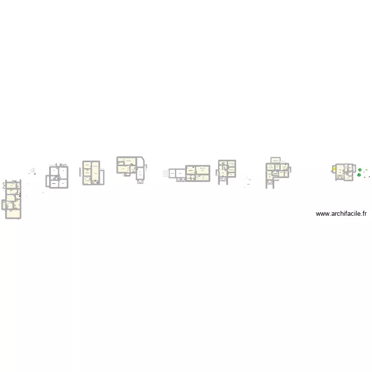 KLEIN. Plan de 47 pièces et 703 m²
