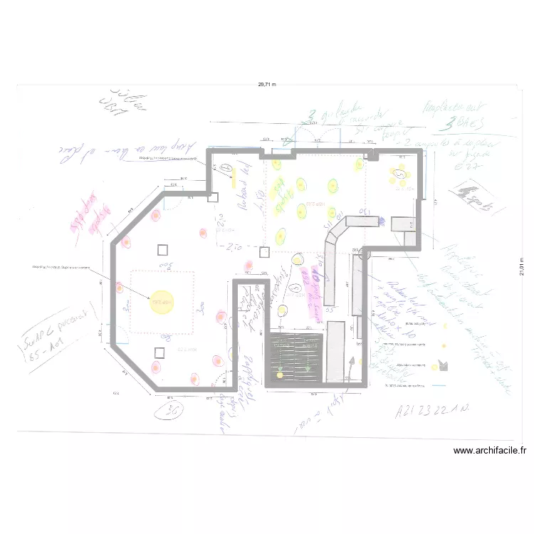 JUNOT RESTAURANT. Plan de 