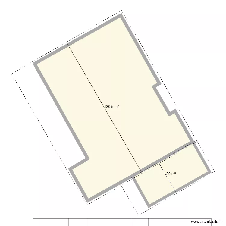 chavatte. Plan de 4 pièces et 301 m²
