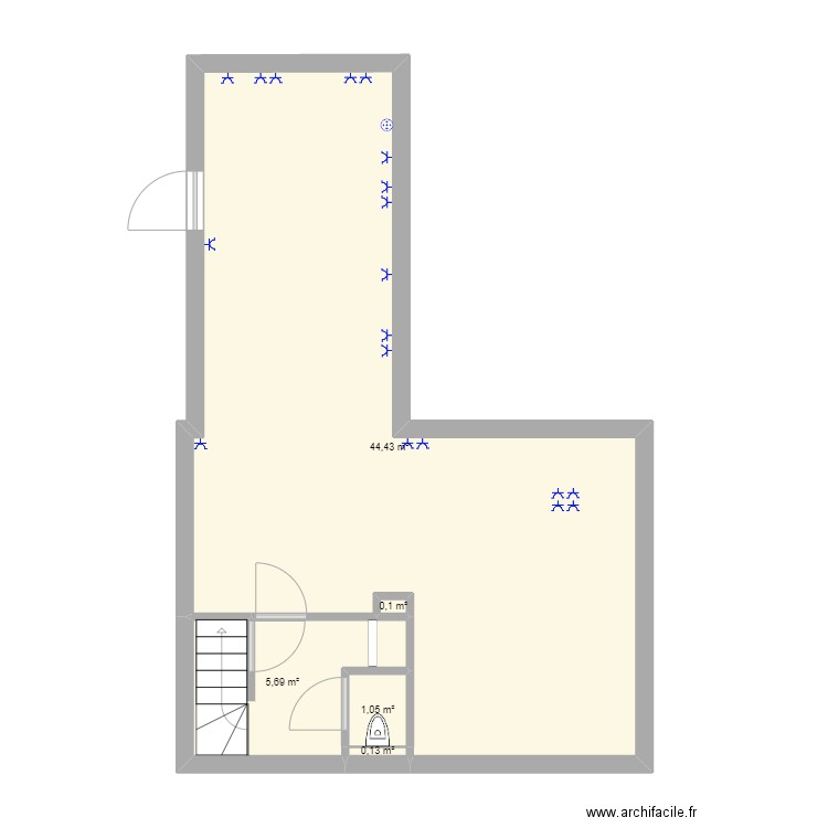 Apeldoorn beneden met bijkeuken 240V. Plan de 0 pièce et 0 m2
