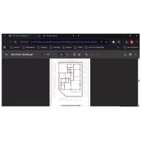 Plan Electricit&eacute; RDC Villa Traore &agrave; Saaba