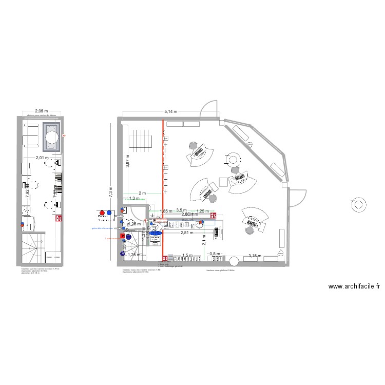 projet gavo 4 PLAN Plomberie. Plan de 0 pièce et 0 m2