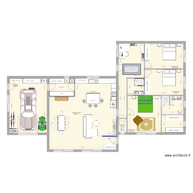 Ploulec'h_Plain Pied. Plan de 0 pièce et 0 m2