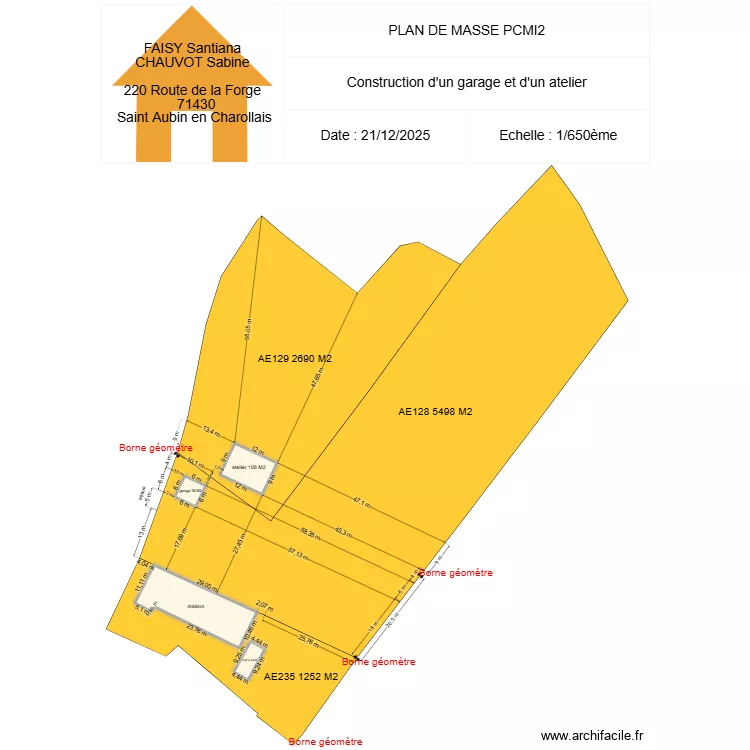 GARAGE ET ATELIER 24. Plan de 4 pièces et 448 m² GARAGE ET ATELIER 24. Plan de 4 pièces et 448 m²