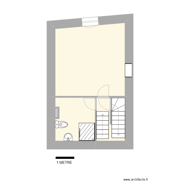 LLUCIA 26 R+2. Plan de 4 pièces et 24 m2