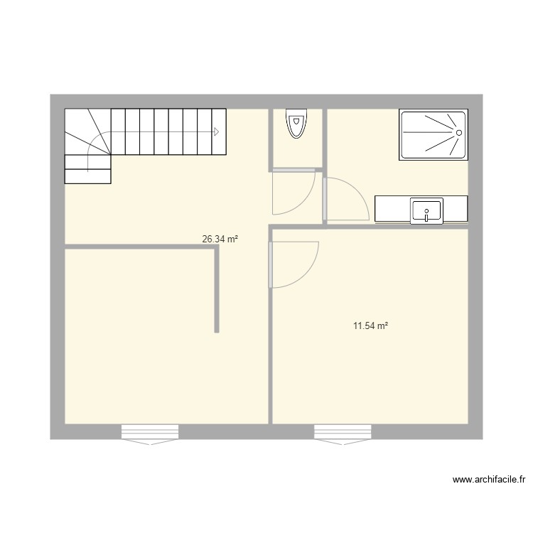 Chalet Montroc. Plan de 0 pièce et 0 m2