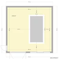 garage piscine plan positionement piscine