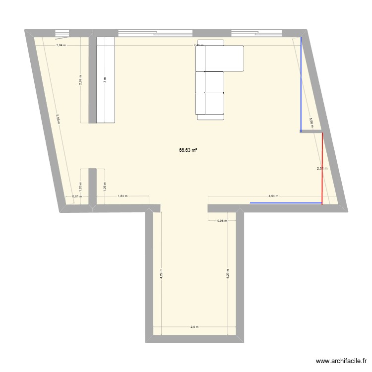 maison aménager. Plan de 0 pièce et 0 m2