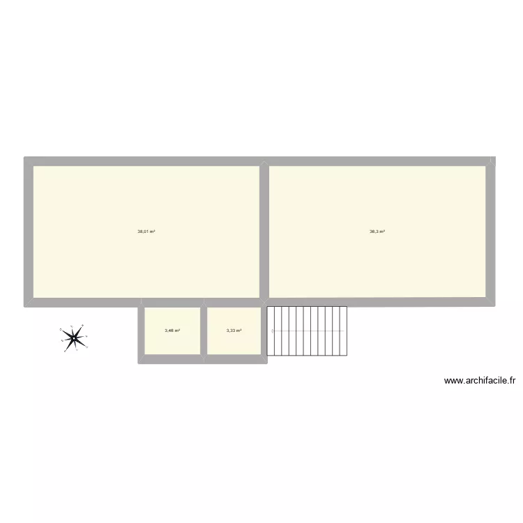 CUISINE EN L RdC. Plan de 4 et 81 m² CUISINE EN L RdC. Plan de 4 et 81 m²