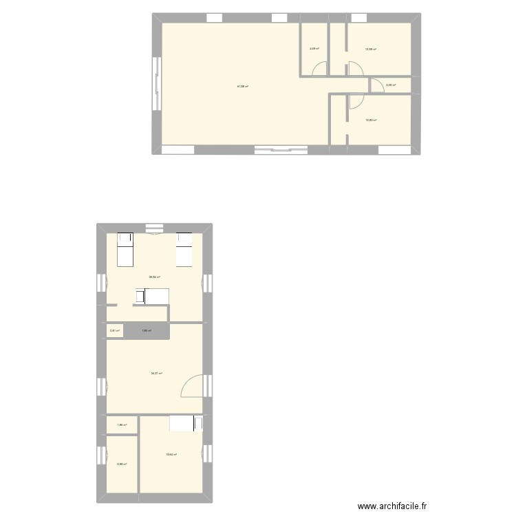 ALLES 2025. Plan de 12 pièces et 172 m2