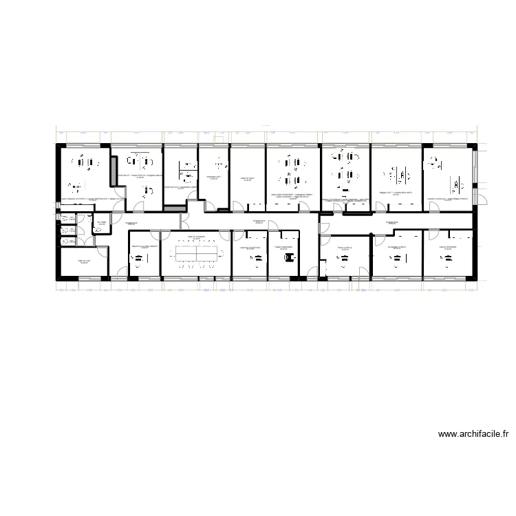 Albi Pélissier bât F EDL. Plan de Albi Pélissier bât F EDL. Plan de