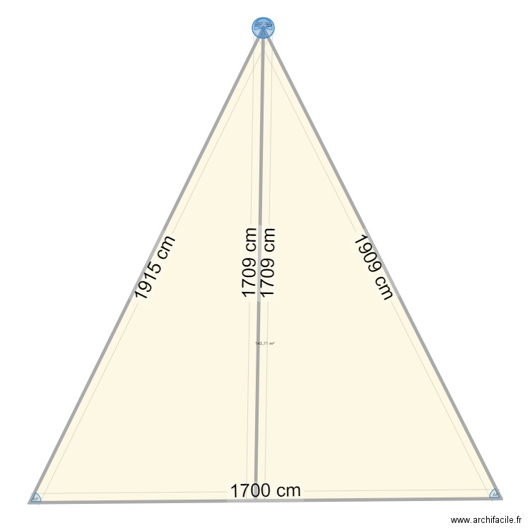 TOIT SUD vierge. Plan de 0 pièce et 0 m2