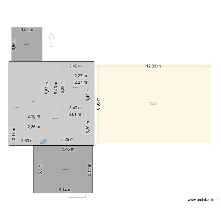 Première plan. Plan de 0 pièce et 0 m2