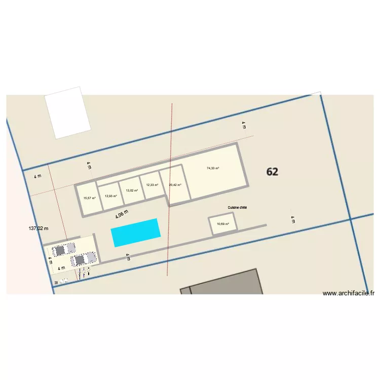 20 aveouest. Plan de 