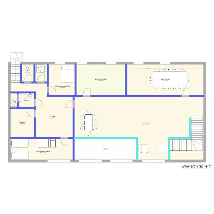 Premier etage 1.2. Plan de 