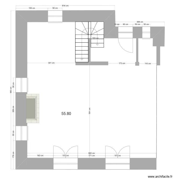 plan extention Ouest 14/11. Plan de 
