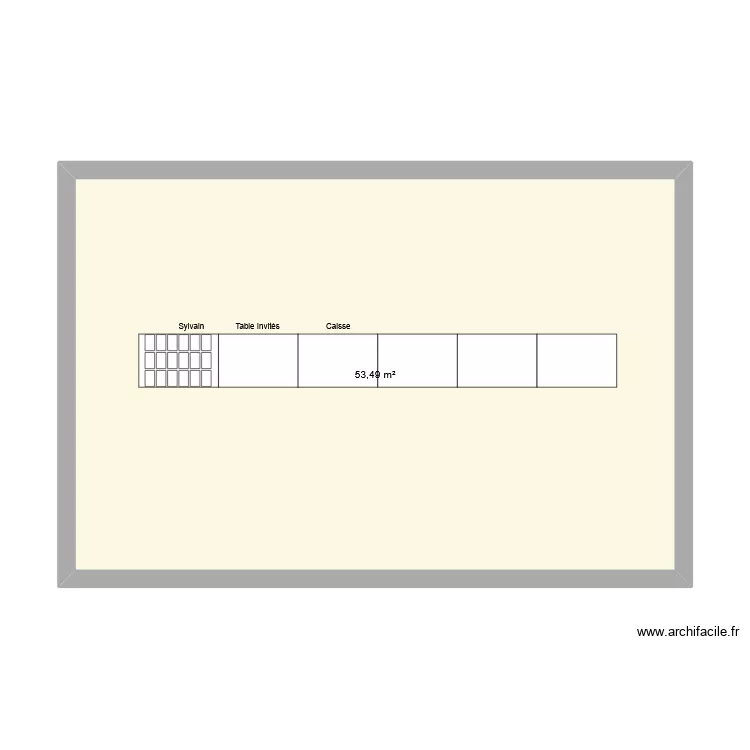 stand. Plan de 1 et 53 m² stand. Plan de 1 et 53 m²