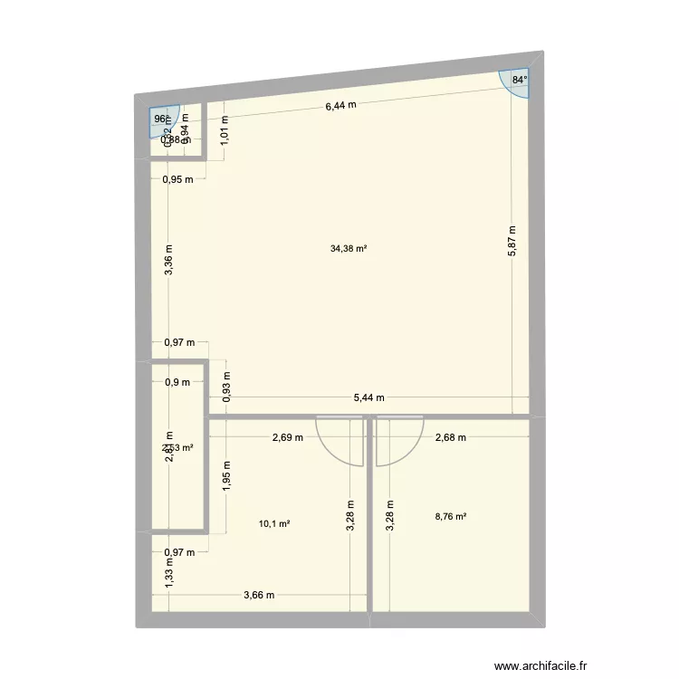 BARET OLBIER. Plan de BARET OLBIER. Plan de
