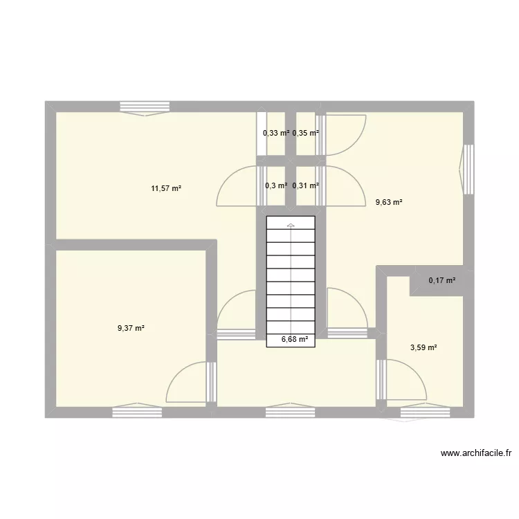 VASSE - YAIVILLE. Plan de 15 Pièces et 86 m²