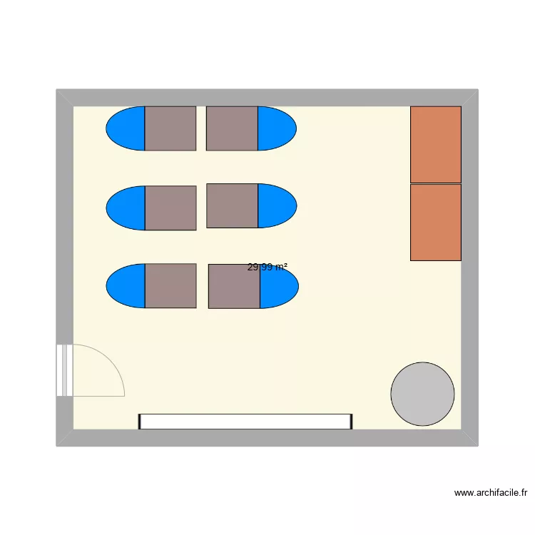 plan atelier 30m2. Plan de 