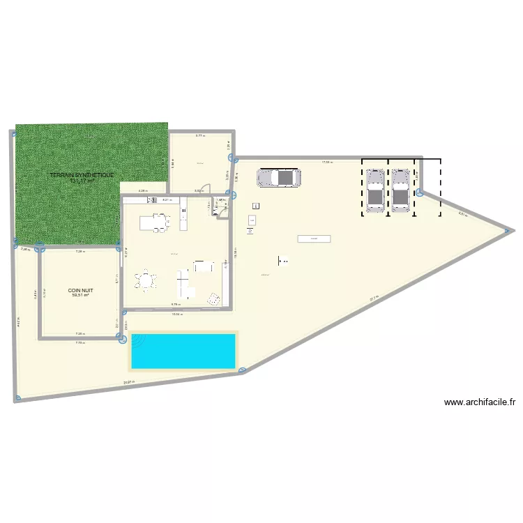 MAISON BORGO 3. Plan de 