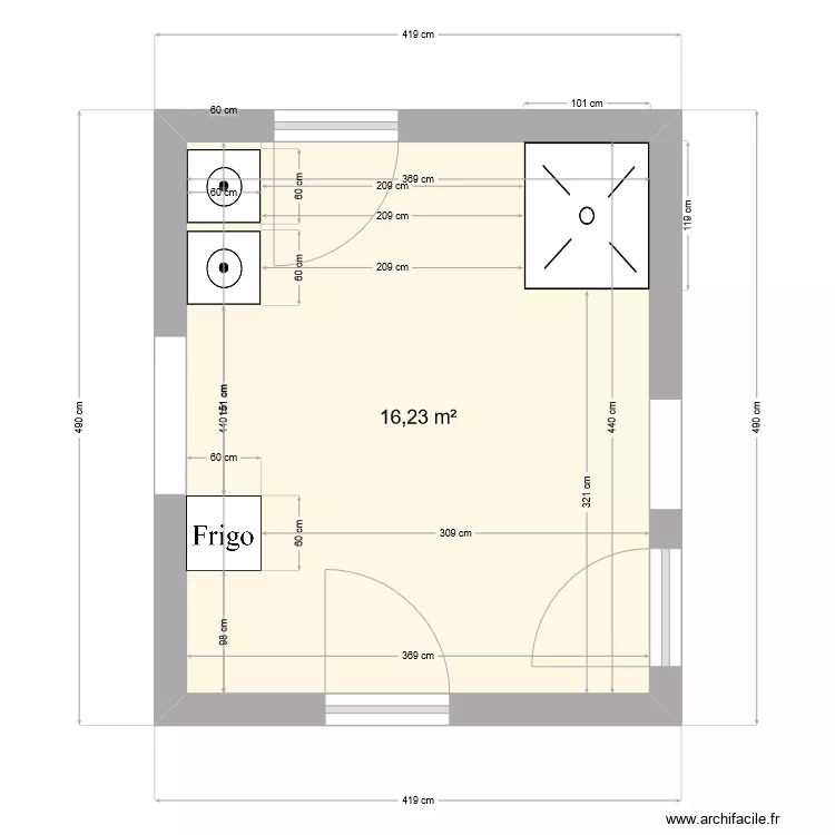 Buanderie Ampsin. Plan de 