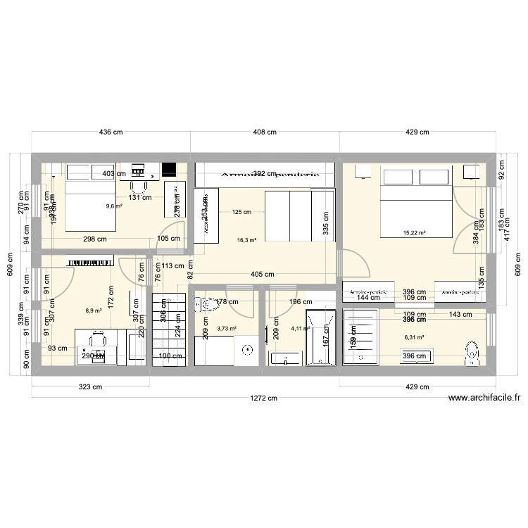 Fabien et Marie 3. Plan de 0 pièce et 0 m2 Fabien et Marie 3. Plan de 0 pièce et 0 m2