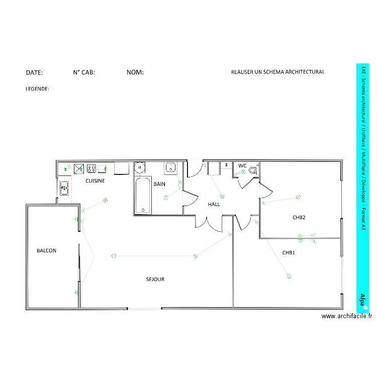 SCHEMA EEB. Plan de 0 pièce et 0 m2
