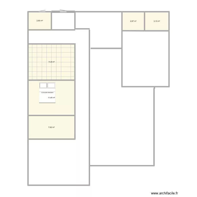 plan 1. Plan de 6 et 40 m² plan 1. Plan de 6 et 40 m²
