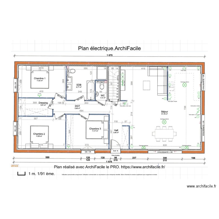 Plan électrique 2. Plan de 0 pièce et 0 m2