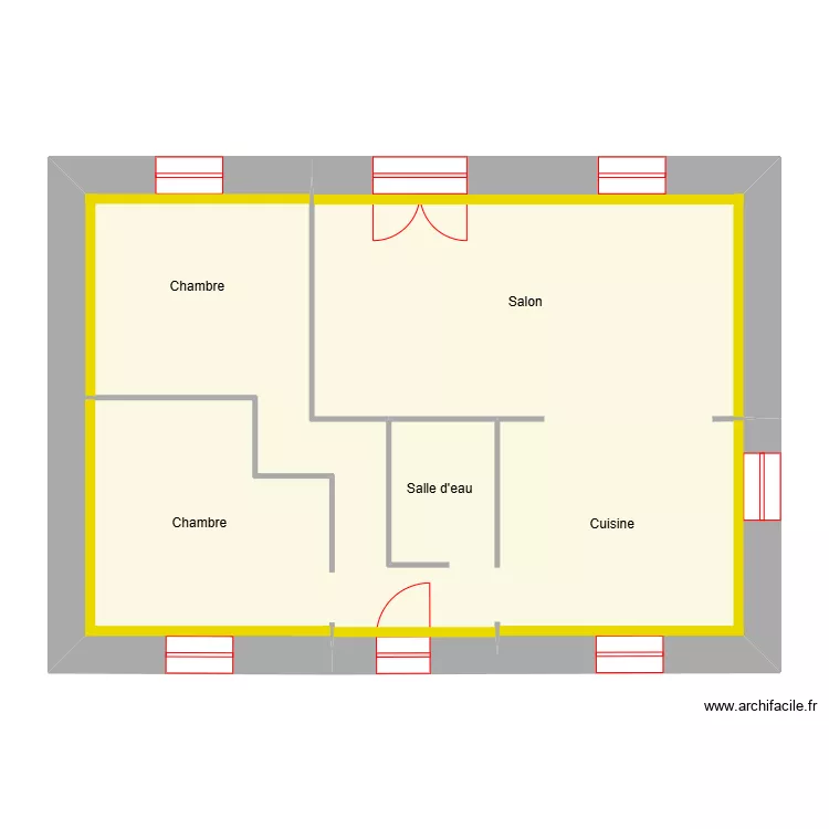 DUCHENE - Sc&eacute;nario 1. Plan de 