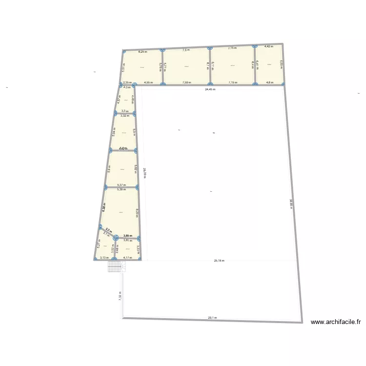 FOYZILI1. Plan de 10 et 293 m² FOYZILI1. Plan de 10 et 293 m²