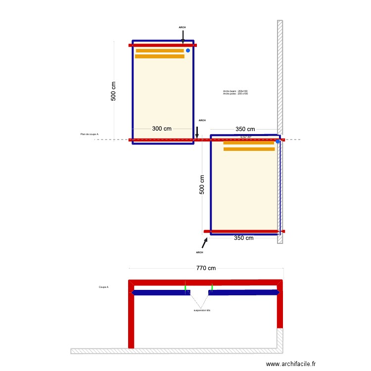 Shane conreavy B. Plan de 8 pièces et 31 m2
