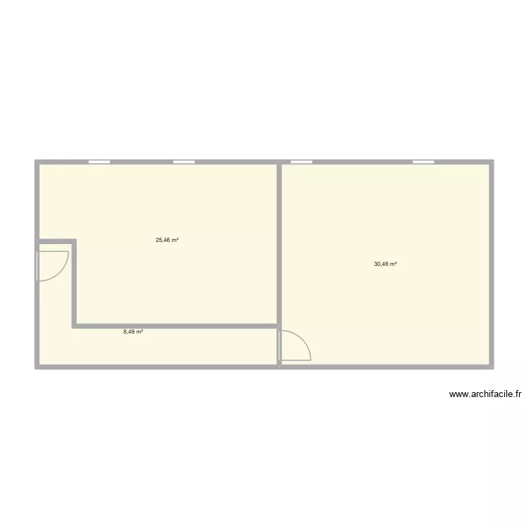 Invest. Plan de 3 et 64 m² Invest. Plan de 3 et 64 m²