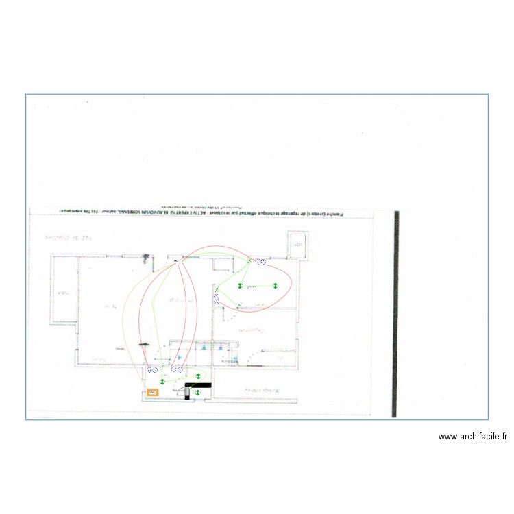 Plan elec Buanderie. Plan de 0 pièce et 0 m2