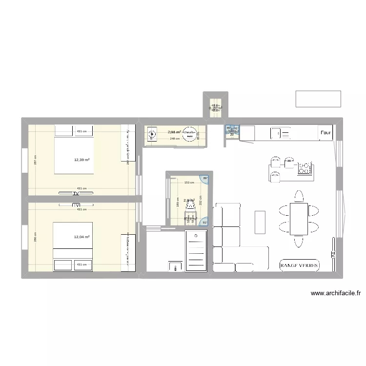 APPARTEMENT ELENA2. Plan de APPARTEMENT ELENA2. Plan de