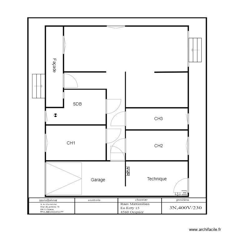 position Zoé provisoiore. Plan de position Zoé provisoiore. Plan de