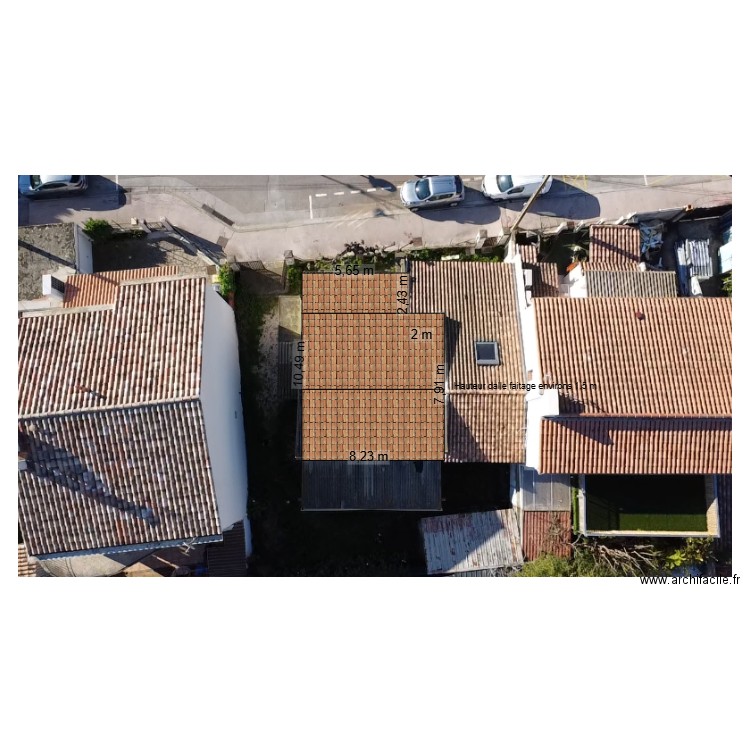 toiture. Plan de 0 pièce et 0 m2