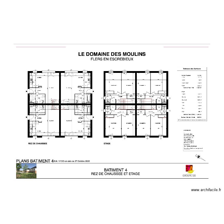 PLAN BATIMENT FLERS 4. Plan de 0 pièce et 0 m2