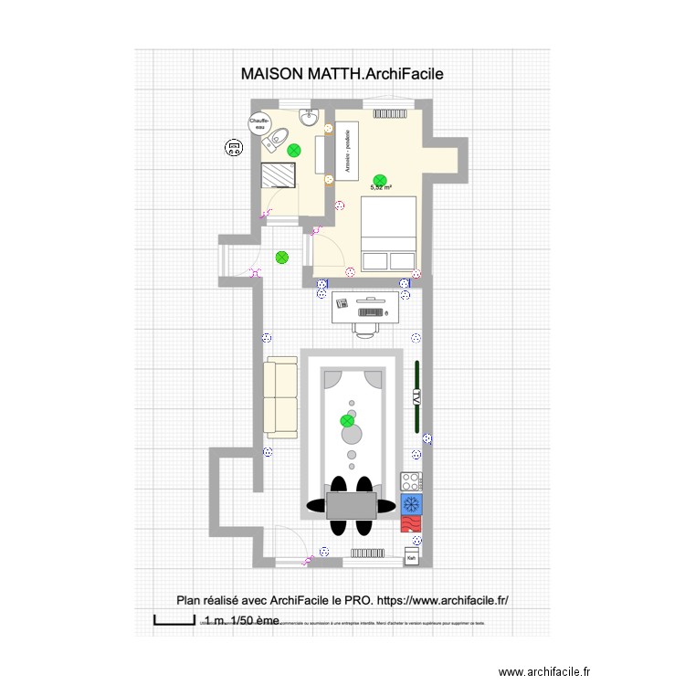 MAISON 2. Plan de 0 pièce et 0 m2