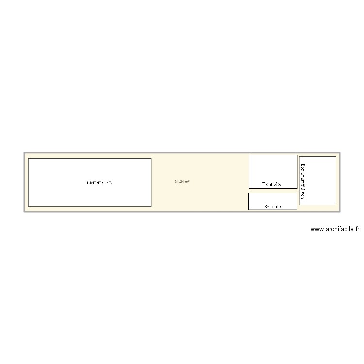 24_IMO_R2_T2 2nd floor. Plan de 1 pièce et 31 m2
