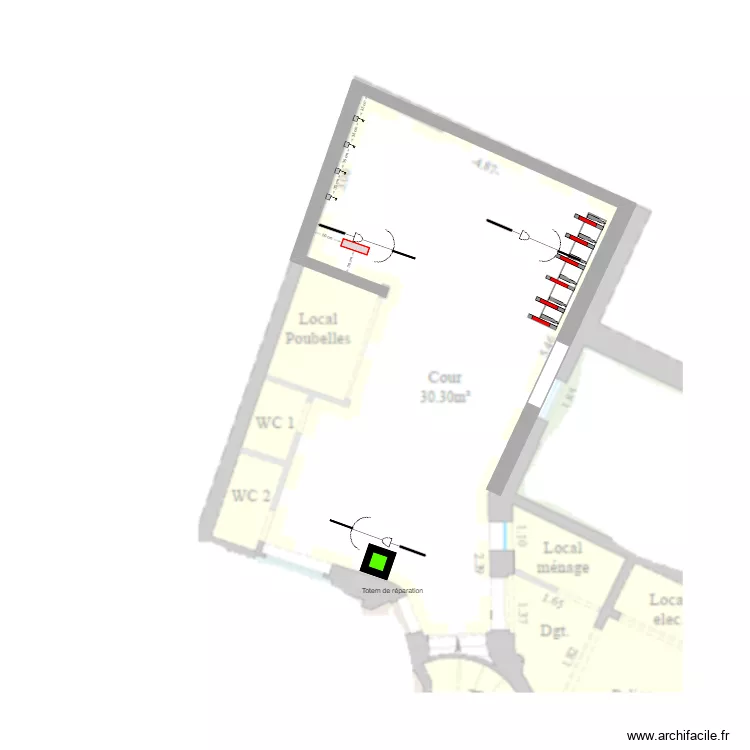 CCR Cambodge . Plan de 