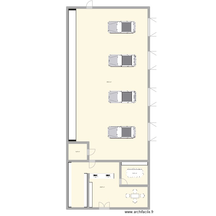 DELKO Rumilly. Plan de 4 pièces et 269 m2