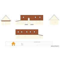 Plan facade et toiture